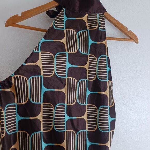 Heart Soul Top Blouse Career  High Neck Sleeveles size XL - Picture 5 of 7